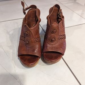 Frye Anya Concho Sling Backs